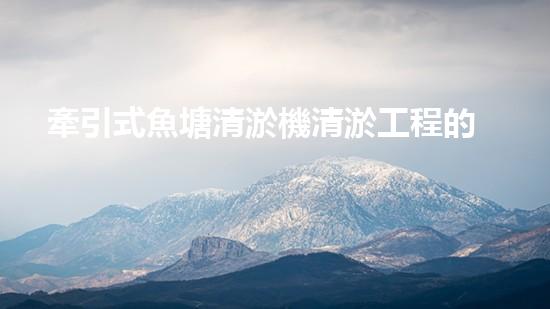 牽引式魚塘清淤機清淤工程的秘密：你不明白的技術(shù)與方法難道如此有效！